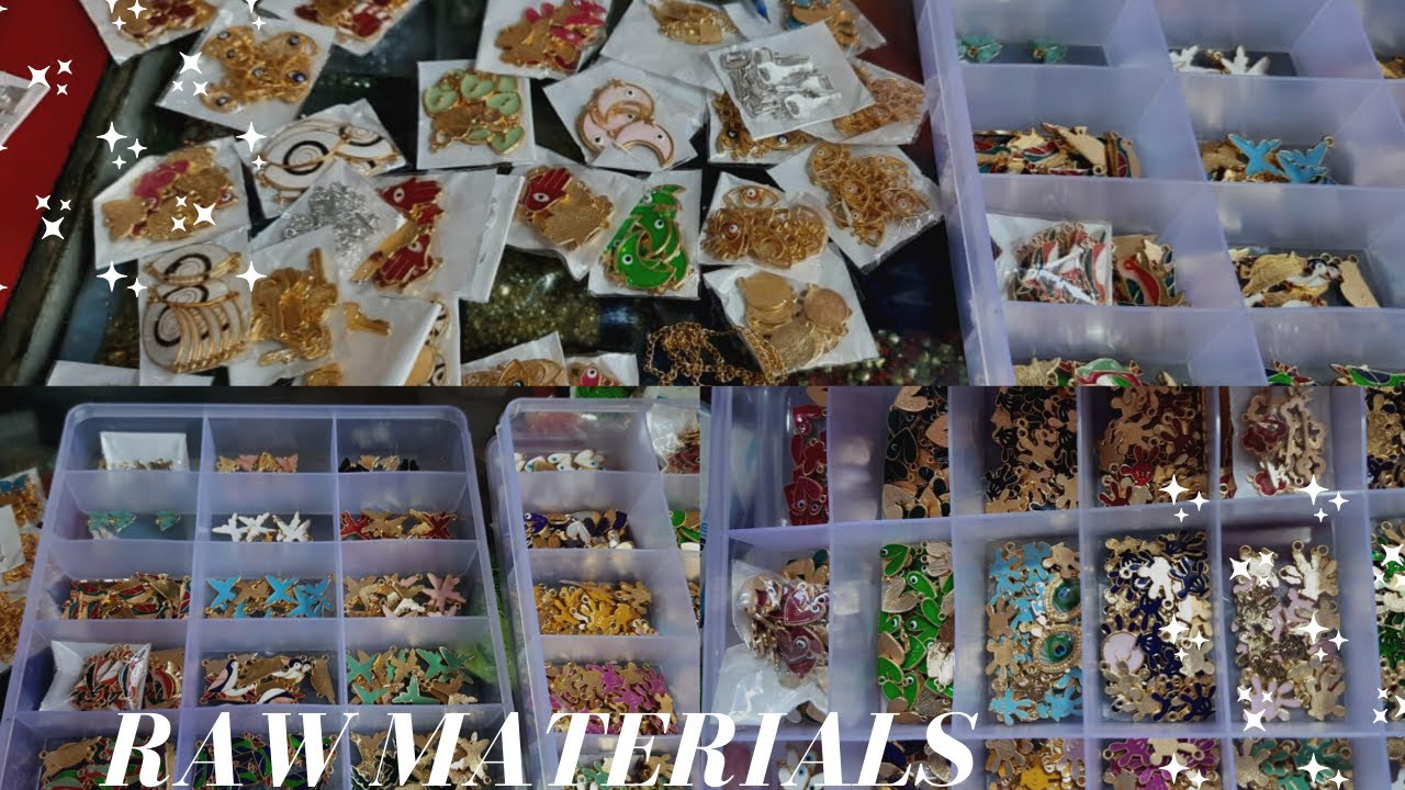 Raw Material Shop Tour in Vadodara/ Raw Materials for Jewelry Making