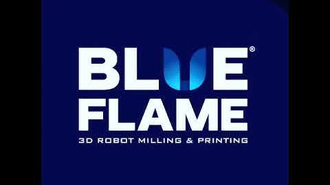 5D robot printing with a refurbished robot on a refurbished track powered by Blueflame3D