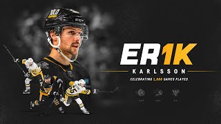 Erik Karlsson: 1,000 NHL Games | Pittsburgh Penguins