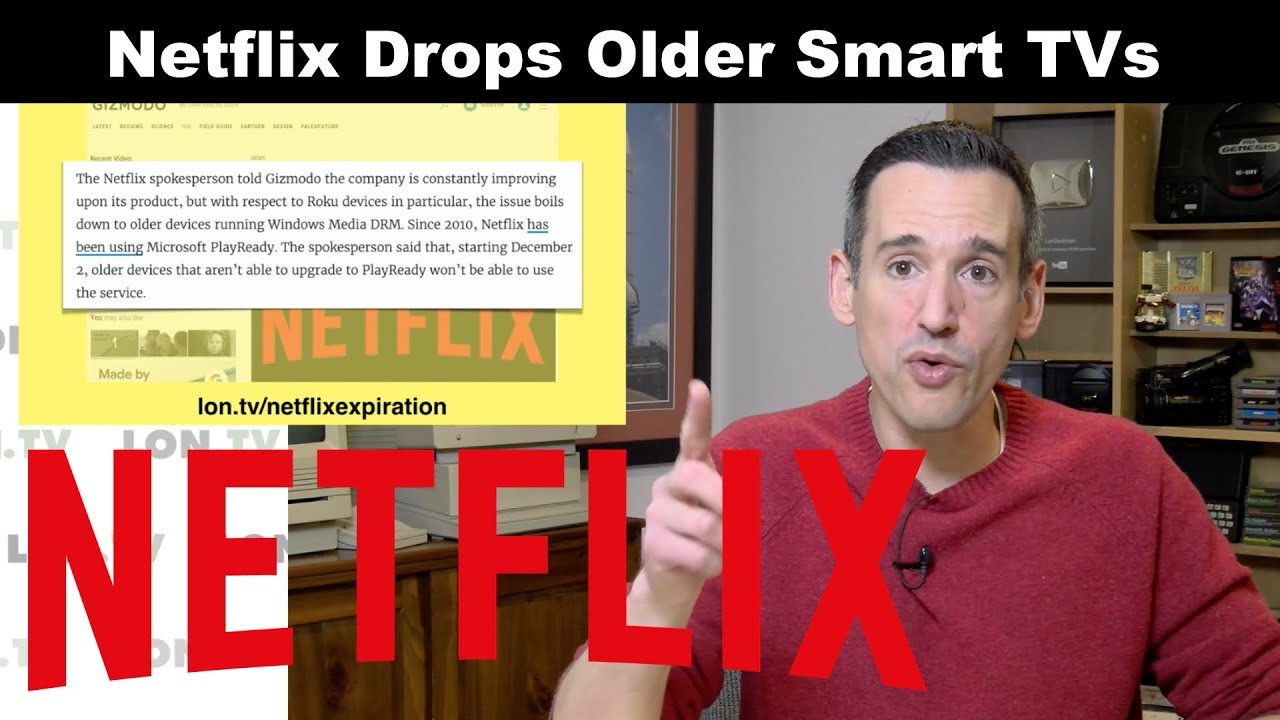 Netflix Drops Support for Older Smart TVs 