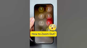 How to Zoom Out iPhone? Fix the Zoom Stuck! #fypage