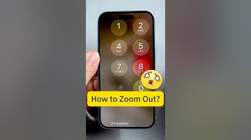 How to Zoom Out iPhone? Fix the Zoom Stuck! #fypage