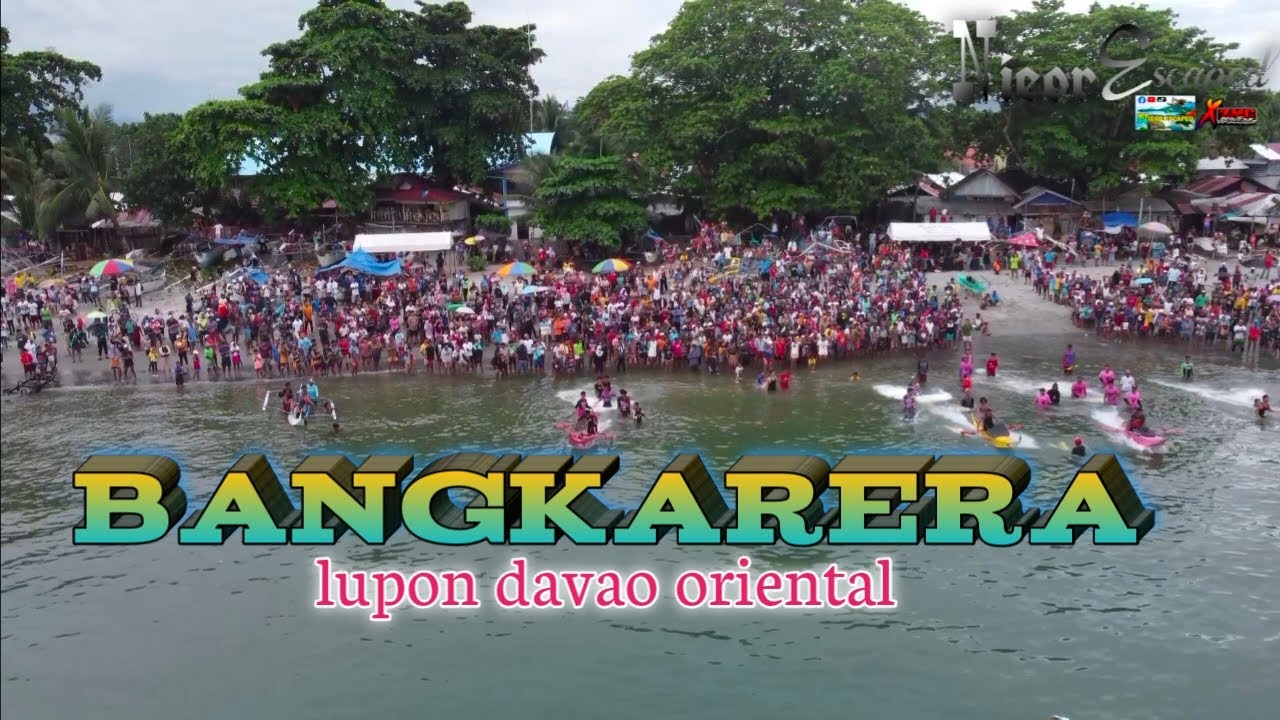 BANGKA RACE AT LUPON DAVAO ORIENTAL NIEOR ESCAPED YouTube