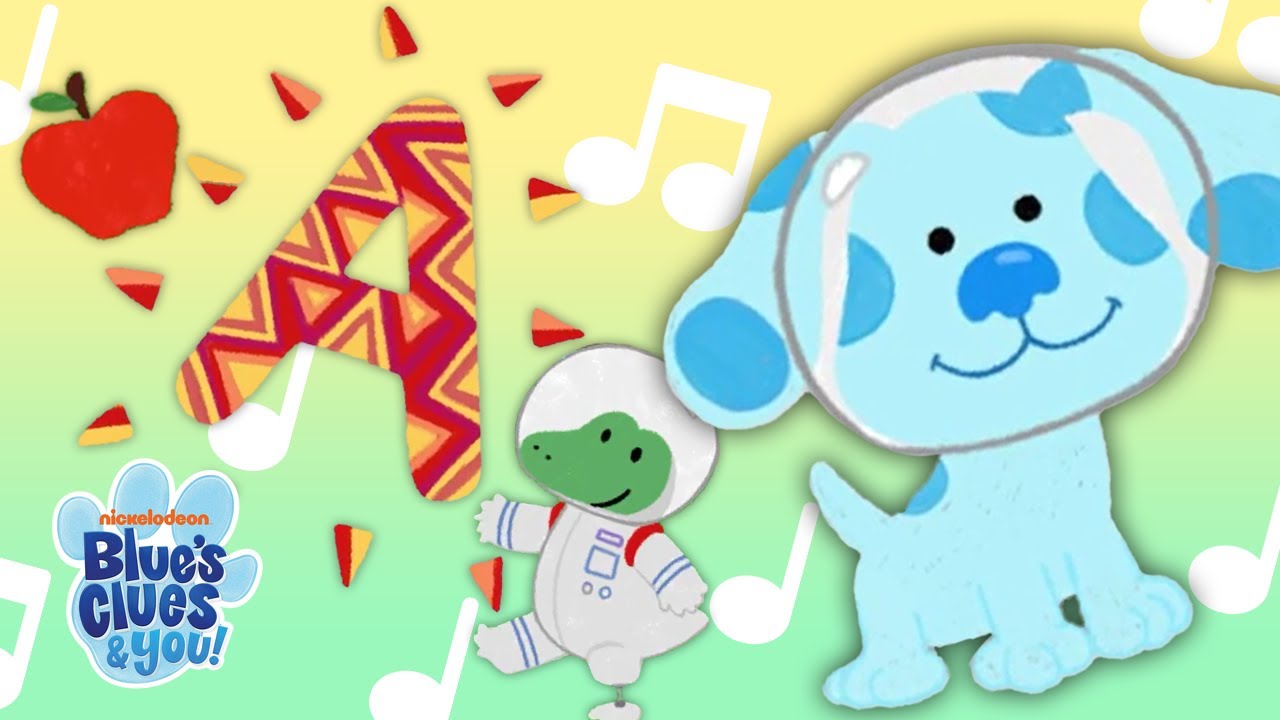 Letter A Song" with Blue! 🎵| Blue's Big Adventure | Blue's Clues & You! -  YouTube