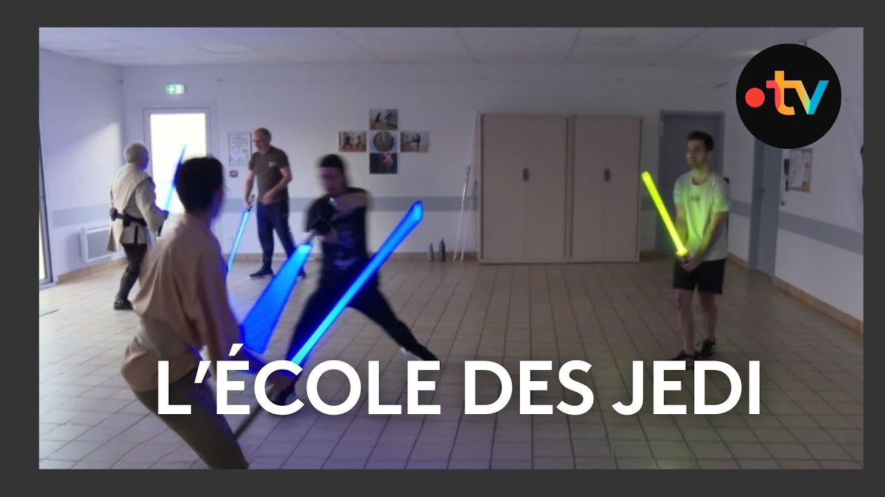 À l'école des Jedi, des cours de sabre laser