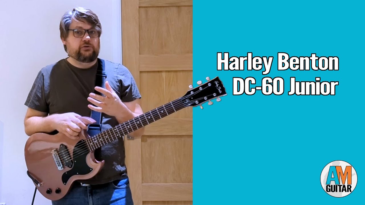 Superb Budget Guitar  -  Harley Benton DC 60 Junior