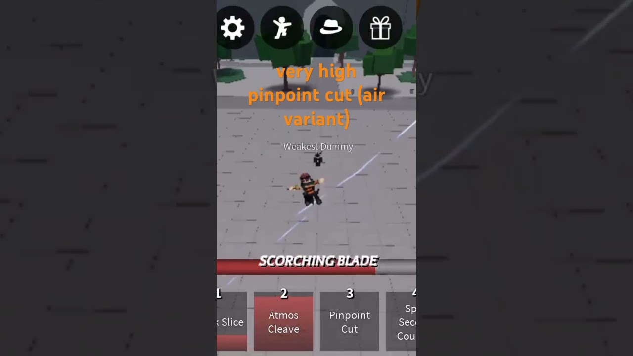 very high pinpoint cut (air variant) - the strongest battlegrounds