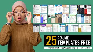 Best 25 CV/Resume Templates Free Download ⬇ 2022