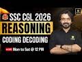 SSC CGL Reasoning Class 2026 | CGL Reasoning MCQs + PYQs #10 | Reasoning by Akshay Sir