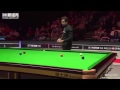 Ronnie O'Sullivan - Can't imagine for a minute he can clear up from here!