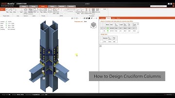 How to Design Cruciform Columns