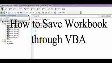 How to save a new workbook through VBA|| Hindi || Make Easy Excellence ||