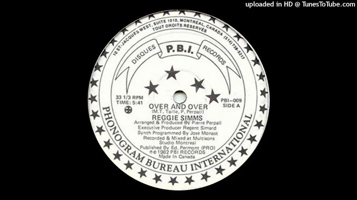 Reggie Simms - Over And Over (1982)