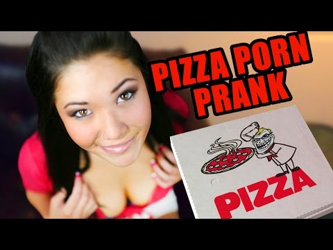 Porn Star pranks a real pizza guy! - YouTube