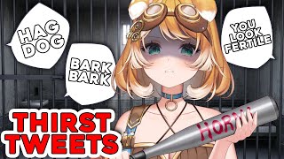 REACTING to your THIRST TWEETS (Then throwing you in jail) 🔥🚓【Bonnie Barkswell / globie】