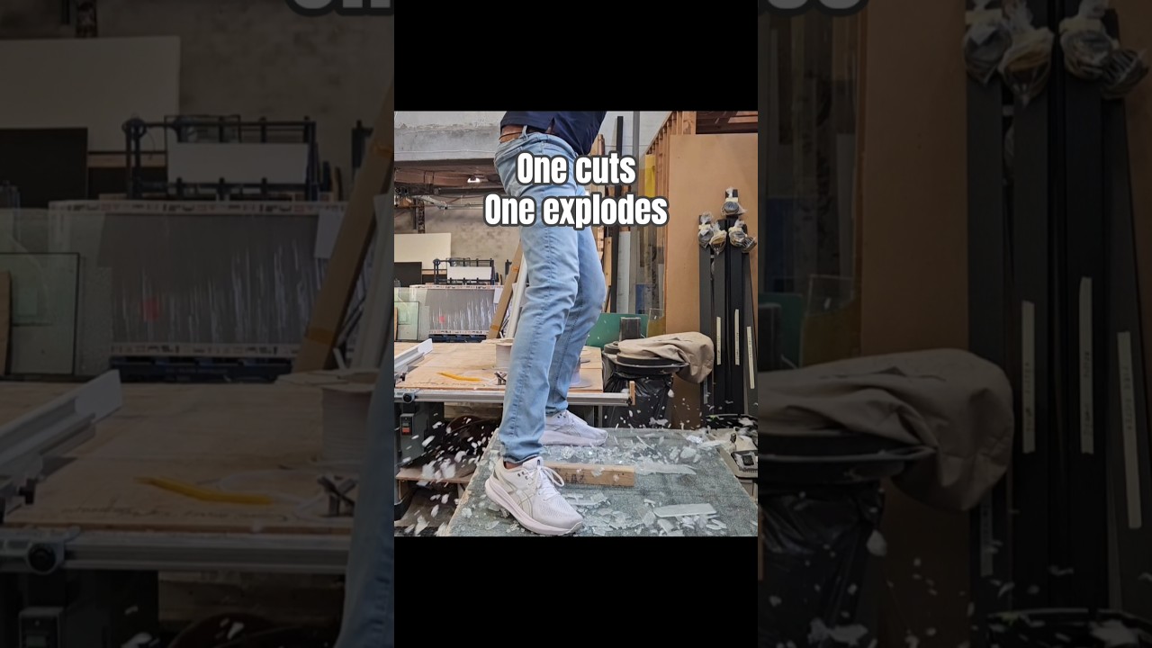 Обычное стекло против закаленного стекла