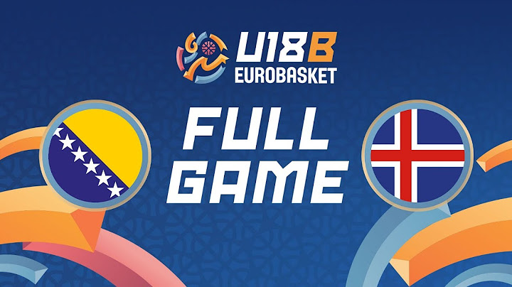Group Phase | BIH v Iceland | Full Basketball Game | FIBA U18 Women's EuroBasket 2025 Div B