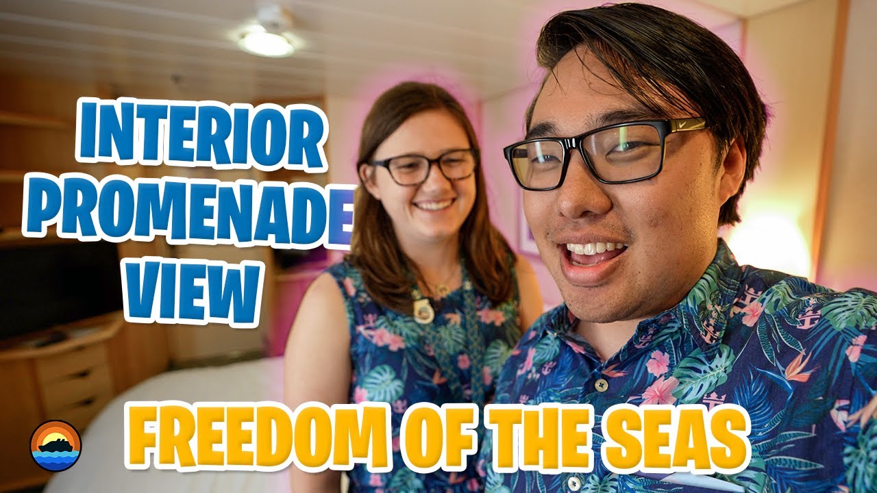 Freedom Of The Seas | Promenade View Interior Stateroom 8629 Tour & Review | Royal Caribbean