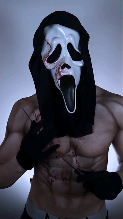 Who's watched The Scream movie? Here's my Ghost Face. yes I cheated with a mask. #scream6 #ghostface