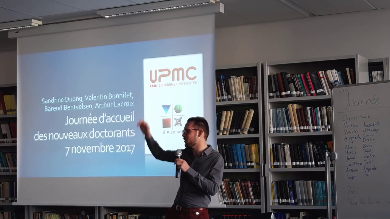 Séminaire d'accueil des nouveaux doctorants