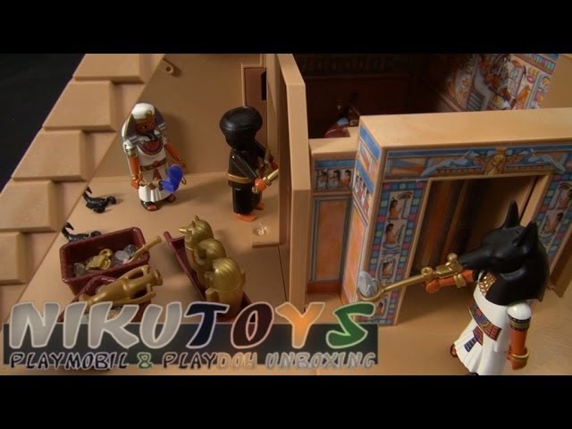 ASMR] Playmobil - Pyramide [4240] Unboxing (No Speaking / Relaxing) - YouTube