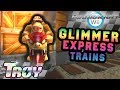 Mario Kart Wii Custom Track: Troy vs Glimmer Express Trains