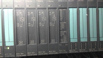 ET200S 1si working perfect with sinamic v20 drive