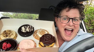CRUMBL COOKIES - 6 NEW KARDASHIAN TREATS! ~Are They Good??
Are the 6 NEW CRUMBL COOKIES KARDASHIAN JENNER FAMILY TREATS GOOD? ~Let’s find out, as I taste-test, review, and rate the Kardashian Crumbl Cookies and Cakes. The featured Kardashian Jenner Family Crumbl Cookies & Cakes are: 🎂 KRIS’S CLASSIC YELLOW LAYER CAKE (NEW), KYLIE’S PINK CONFETTI SUGAR COOKIE REVIEW (NEW), KHLOÉ’S COOKIES & CREAM SKILLET COOKIE (NEW), KIM’S SNICKERDOODLE CRUMB CAKE COOKIE (NEW), KOURTNEY’S FLOURLESS CHOCOLATE CAKE(NEW), KENDALL’S COOKIE DOUGH CUPCAKE COOKIE (NEW) REVIEW and the DOUBLE CHOCOLATE CHIP. While I review these CRUMBL COOKIES TREATS I jabber on (chitchat or talk) and sing whatever pops into the ole’ noggin’ (brain).
Time Codes
0:00 😀 Introduction
1:48 🎵 My Crumbl Cookies Theme Song; The CC Song, ©️2022, Music by Barbara Norton & Lyrics by Eugene Krabs
3:08 🍪 Overview of This Week’s Crumbl Cookies Featuring The Kardashian Jenner Family!
6:09 💜 Kris Jenner
8:24 🎂 KRIS’S CLASSIC YELLOW LAYER CAKE REVIEW (NEW)
9:53 ❓ Kardashian Jenner Family
10:46 🎊 KYLIE’S PINK CONFETTI SUGAR COOKIE REVIEW (NEW)
13:34 🐰 Yabberin’
14:49 🤍 KHLOÉ’S COOKIES & CREAM SKILLET COOKIE REVIEW (NEW)
17:24 📯 Chit-Chattin’
19:04 🌟 Kim Kardashian
20:01 ✨ KIM’S SNICKERDOODLE CRUMB CAKE COOKIE REVIEW (NEW)
22:51 👩🏻💼 Kourtney Kardashian Barker
23:46 🍫 KOURTNEY’S FLOURLESS CHOCOLATE CAKE Description
24:21 🎂 Off I go again!
26:26 🍫 KOURTNEY’S FLOURLESS CHOCOLATE CAKE REVIEW (NEW)
29:01 🙃 Jitter Jatter
32:35 🐎 Kendall Jenner, Cookie Dough Cupcake Cookie Description, Double Chocolate Chip for Corey!
34:11 🧁 KENDALL’S COOKIE DOUGH CUPCAKE COOKIE REVIEW (NEW)
36:25 😄 Reviews are done! -And now, I talk a lot…
#crumblcookiesreview #CrumblCookies #kardashian #kyliejennerfans #crumbl #crumblreview #crumblcookietastetest #crumbling #crumbltogether #crumblecookie #unboxthepinkbox #crumbltastetest #crumbltastetester #crumbltasting #cookiereview
❗️I rate food and products from 1 to 10.
1 is, I got sick from it, I’ll never eat it again, I never want to it
10 is, I love it! I think it’s fabulous, I want to tell everyone about it, I can’t stop thinking about it. I’m probably going back for more!
🤪 OOPS! 🙃
9:03 ~When I said “store bought”, I meant to say, a Boxed Cake Mix.
23:30 ~Kourtney’s Business is, Poosh. I could see the name in my head, but my mouth couldn’t say i! -Gettin’ old is wild you all!
34:40 ~Kris Jenner’s Boyfriend of 11 years, is Corey Gamble, a sweet guy.
This video is not sponsored.
⁉️Did you enjoy this video?
*Please don’t forget to press LIKE (IF you liked the video) and SUBSCRIBE (it’s Free!) so you can be notified when another video comes out.
❓QUESTIONS: Feel free to leave your answers to these questions in the comment section below the video. ~We’d love to hear from you!
- Do you watch The Kardashian’s?
- What’s your favorite Crumbl Cookies this week?
😊 Here’s some videos you might enjoy 😊
🍪 CRUMBL COOKIES COOKIE DOUGH BITS REVIEW ~Are they good?
https://youtu.be/b0j1l8UBYVc
🥨 CRUMBL COOKIES REVIEW! -Carmel Pretzel, Peppermint, Gingersnap, Cheesecake, PB Munch,🍫 Cake
https://youtu.be/Yl3JEY1Y62Q
❄️ CRUMBL COOKIES REVIEW!☃️ -Pecan 🍫Chip, Cinnamon Square, Cranberry,🍫 Raspberry Cheesecake
https://youtu.be/UqStGAiTsmE
🧁 CRUMBL COOKIES REVIEW! -M&M’S ®, Molten Lava, Cupcake, Milk Chocolate, Honey Bun, Choc Strawberry
https://youtu.be/dn-YHRddPq4
😋 OOOHOooooo ~CRUMBL COOKIES!!!!! REVIEW -Pecan Pie, Toffee, Orange, PB Brittle, Molten Lava
https://youtu.be/wVaEYnQWLco
🍪 CRUMBL COOKIES REVIEWS PLAYLIST - Links to my Crumbl Cookies Videos
https:www.youtube.complaylistlist=PL4e9fO0nVo22rI8m_ahIIBUkxDtcwsGzR
My YouTube Channel Address:
https://www.YouTube.com/@barbnorton
INSTAGRAM - Come join me!
https://www.Instagram.com/barbnortonyoutuber
PINTEREST - Things I find fun or interesting!
https://pin.it/73rvbeR
Barb Norton
P.O. Box 19415
Asheville, NC 28815
Business Contact: babsash7@yahoo.com CRUMBL COOKIES - 6 NEW KARDASHIAN TREATS! ~Are They Good??