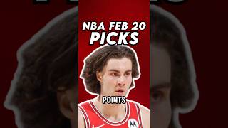 Best NBA Picks & Parlays 2/20 (NBA PARLAY!)