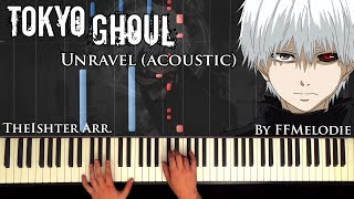 Video thumbnail of "♫ Syntuto + Hands ♫ Tokyo Ghoul ~ Unravel (Acoustic) TheIshter arr."