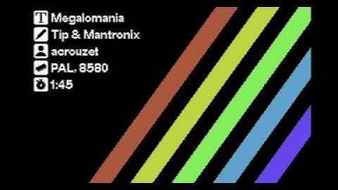 C64 Music: Megalomania by Genesis Project ! 11 September 2025!