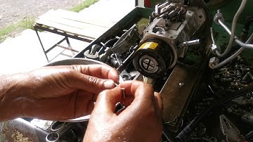 Transfer pump blade change dpa diesel pump