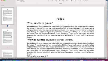 How to extract and save certain pages in pdf in Mac OS 2020