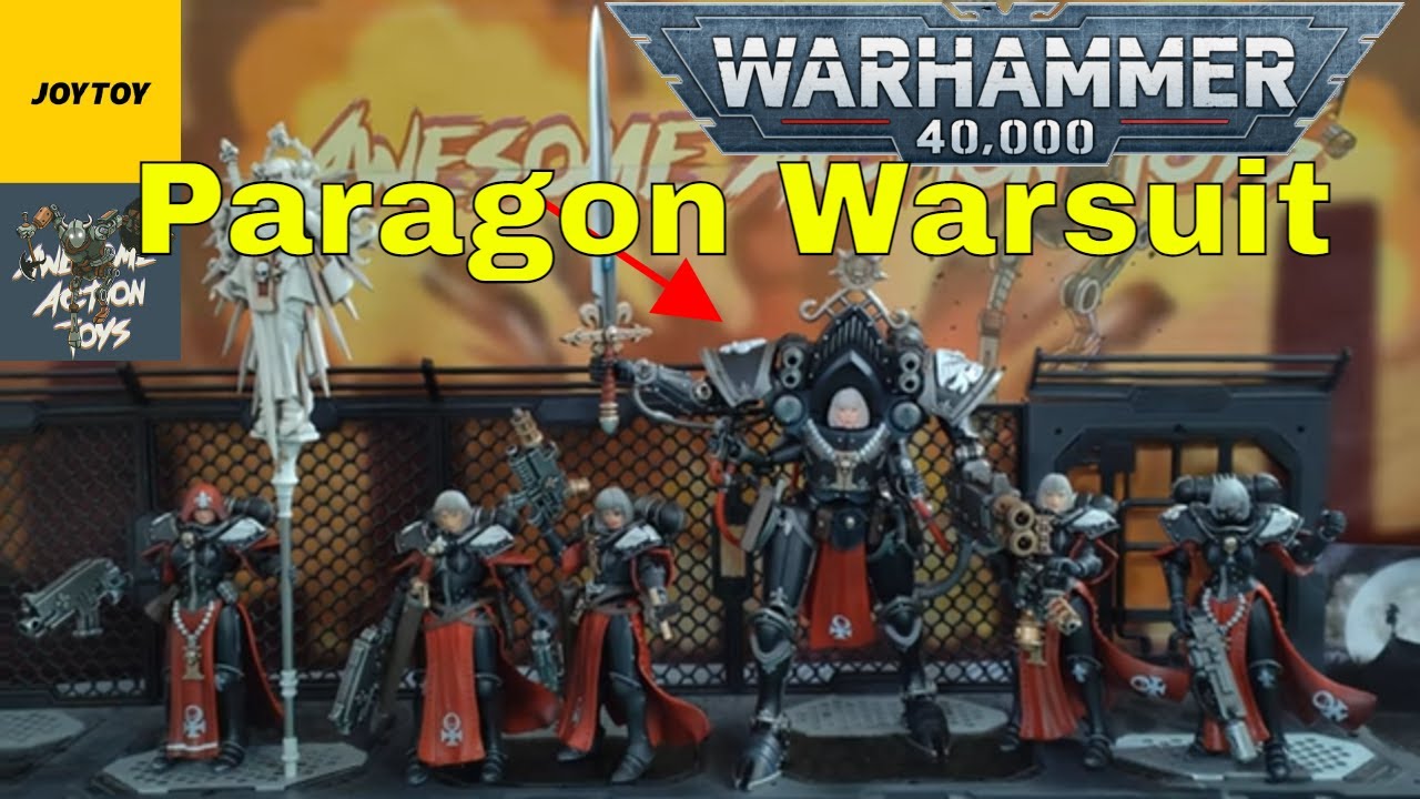 Adepta Sororitas Paragon Warsuit Sister Aedita 1/18 Scale | Warhammer 40K |  Joy Toy Action figures
