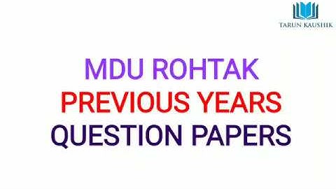 B.Sc 2nd Sem: Ordinary Differential Equation May 2017 Full: MDU ROHTAK MATHEMATICS