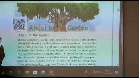 Class :- 4, Subject:- EVS, Chapter:- 19 Abdul in the Garden. Part :- 2