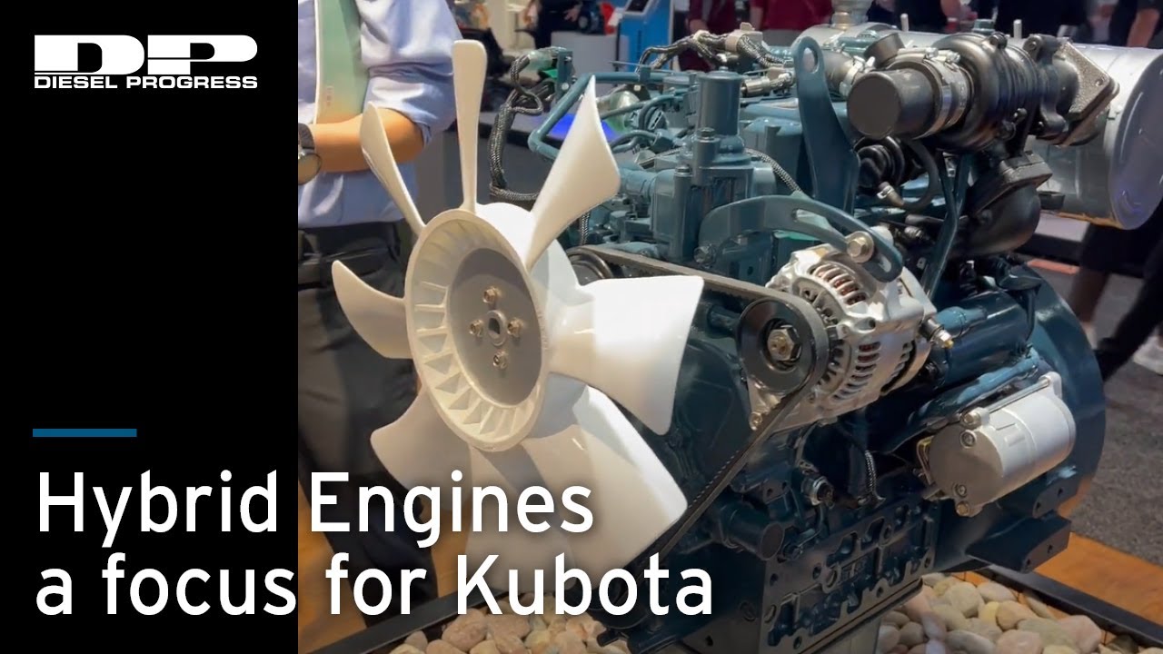 Hybrid Engines a Focus for Kubota | Diesel Progress Magazine at CONEXPO ...