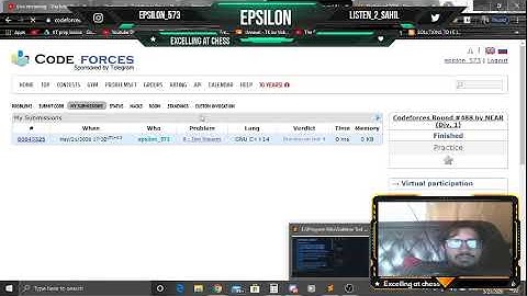 1v1 Lockout | vs. InsaneNerd | @CodeForces