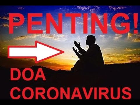PENTING DOA  HINDARI  CORONAVIRUS  COVID  19 YouTube