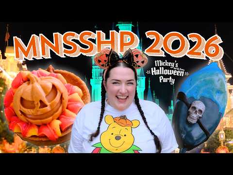 Mickey's Not So Scary Halloween Party | NEW Food, Merch, & Boo to You | MNSSHP 2026 🎃