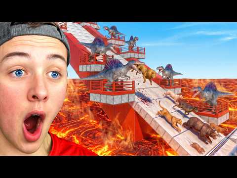 Reacting to ESCAPE the DEATH TRAP in ARBS!