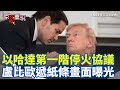 以巴和平曙光