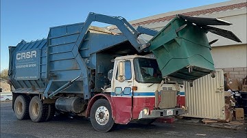 CR&R WXLL Amrep Octo Front Loader Garbage Truck