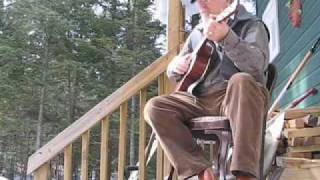 Video thumbnail of "Folsom Prison Blues (porch music)"