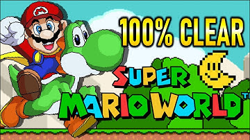 (SNES) Super Mario World - Full Walkthrough!