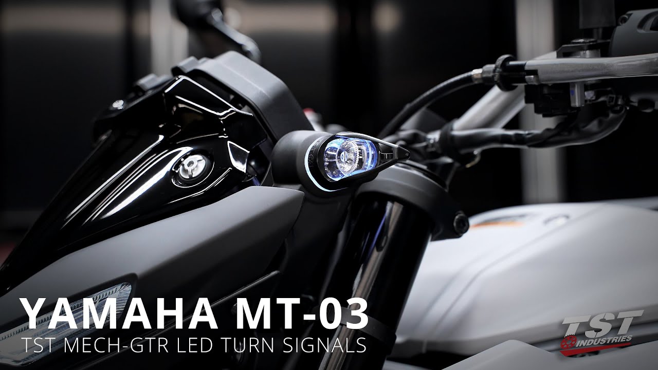 MECH-GTR LED Front Turn Signals | Yamaha MT-03 / MT-07 / MT-09