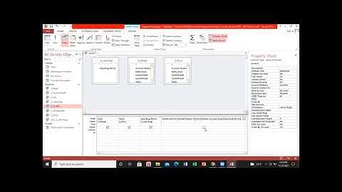 Tutorial Access cara Membuat laporan keuangan Part 7/15