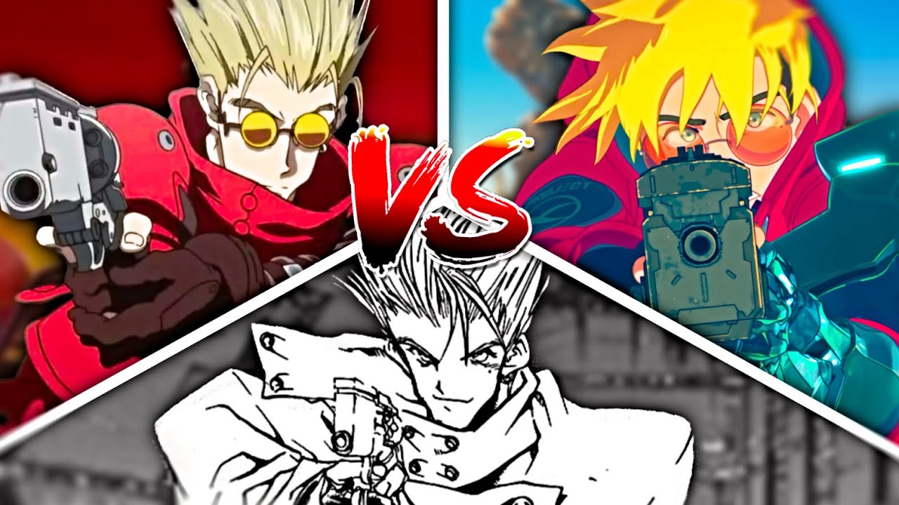 Vash the Stampede Trigun maximum Anime Anime manga cartoon fictional  Character png  PNGWing