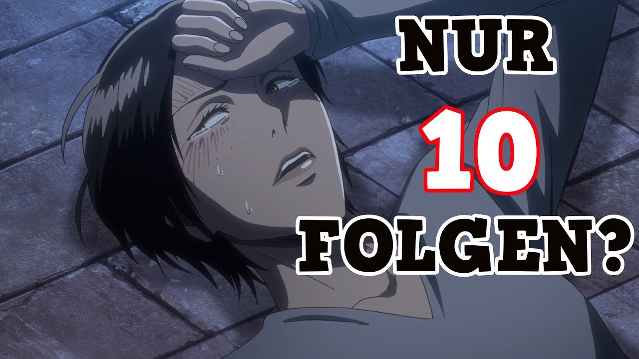 Attack On Titan Staffel 3 Folgen NUR 10 Folgen in Part 2? + AWARD für Attack on Titan Staffel 3! [NEWS