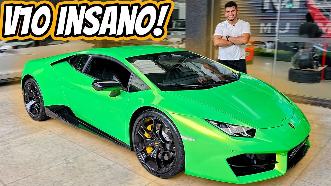 Lamborghini Huracán LP580-2 2017 – Esportivo italiano com quase 600cv e tração traseira!